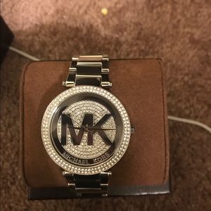 Silver Michael kors Watch
